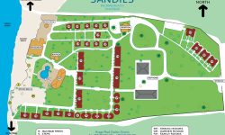 Sandies Baobab Beach Zanzibar - mapa
